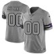 Camiseta NFL Limited New York Giants Personalizada Team Logo Gridiron Gris