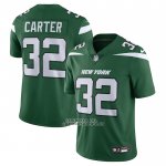 Camiseta NFL Limited New York Jets Michael Carter Vapor F.U.S.E. Verde