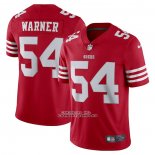Camiseta NFL Limited San Francisco 49ers Fred Warner Vapor Untouchable Rojo