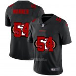 Camiseta NFL Limited San Francisco 49ers Warner Logo Dual Overlap Negro