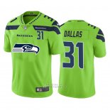 Camiseta NFL Limited Seattle Seahawks Dallas Big Logo Number Verde