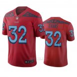 Camiseta NFL Limited Tennessee Titans Darrynton Evans Ciudad Edition Rojo