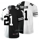 Camiseta NFL Limited Washington Commanders Taylor White Black Split