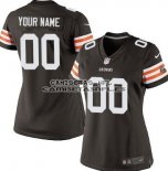 Camiseta NFL Mujer Cleveland Browns Personalizada Negro