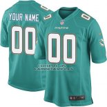 Camiseta NFL Nino Miami Dolphins Personalizada Verde