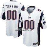 Camiseta NFL Nino New England Patriots Personalizada Blanco