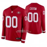 Camiseta NFL San Francisco 49ers Personalizada Rojo Therma Manga Larga