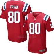 Camiseta New England Patriots Fryar Rojo Nike Elite NFL Hombre