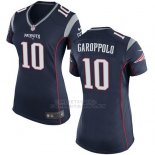 Camiseta New England Patriots Garoppolo Negro Nike Game NFL Mujer