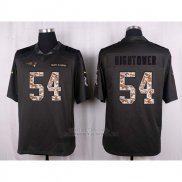 Camiseta New England Patriots Hightower Apagado Gris Nike Anthracite Salute To Service NFL Hombre