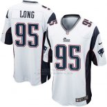 Camiseta New England Patriots Long Blanco Nike Game NFL Hombre
