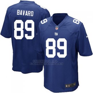 Camiseta New York Giants Bavaro Azul Nike Game NFL Hombre