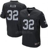 Camiseta Oakland Raiders Allen Negro Nike Elite NFL Hombre