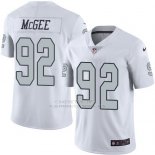 Camiseta Oakland Raiders Mcgee Blanco Nike Legend NFL Hombre