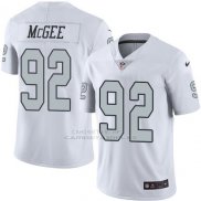 Camiseta Oakland Raiders Mcgee Blanco Nike Legend NFL Hombre