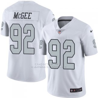 Camiseta Oakland Raiders Mcgee Blanco Nike Legend NFL Hombre