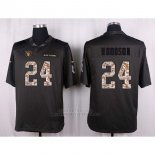 Camiseta Oakland Raiders Woodson Apagado Gris Nike Anthracite Salute To Service NFL Hombre