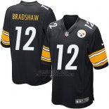 Camiseta Pittsburgh Steelers Bradshaw Negro Nike Game NFL Nino