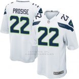 Camiseta Seattle Seahawks Prosise Blanco Nike Game NFL Hombre