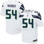Camiseta Seattle Seahawks Wagner Blanco Nike Elite NFL Hombre