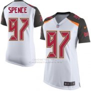 Camiseta Tampa Bay Buccaneers Spence Blanco Nike Game NFL Mujer