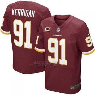 Camiseta Washington Commanders Kerrigan Rojo Nike Elite NFL Hombre