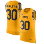 Camisetas Sin Mangas NFL Limited Hombre Los Angeles Rams 30 Gurley Ii Amarillo