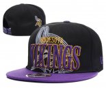 Gorra NFL Minnesota Vikings Negro Violeta