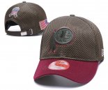 Gorra NFL Washington Rojoskins Apagado Verde Rojo