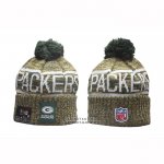 Gorro Beanie Green Bay Packers Sideline Amarillo Verde1