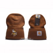 Gorro Beanie Minnesota Vikings Carhartt x '47 Marron