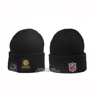 Gorro Beanie Pittsburgh Steelers New Era Negro1