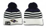 Gorro NFL Baltimore Ravens Negro Blanco