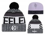 Gorro NFL Pittsburgh Steelers Blanco Gris