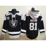 Sudaderas con Capucha Las Vegas Raiders Brown Negro