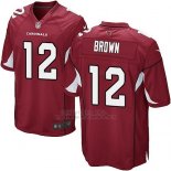 Camiseta Arizona Cardinals Brown Rojo Nike Game NFL Hombre