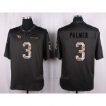 Camiseta Arizona Cardinals Palmer Apagado Gris Nike Anthracite Salute To Service NFL Hombre