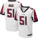 Camiseta Atlanta Falcons Mack Blanco Nike Elite NFL Hombre