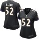 Camiseta Baltimore Ravens R.Lewis Negro Nike Game NFL Mujer