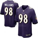 Camiseta Baltimore Ravens Williams Violeta Nike Game NFL Hombre Camiseta Baltimore Ravens Williams Violeta Nike Game NFL Hombre