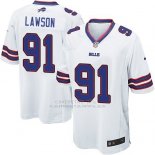Camiseta Buffalo Bills Lawson Blanco Nike Game NFL Hombre Camiseta Buffalo Bills Lawson Blanco Nike Game NFL Hombre