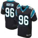 Camiseta Carolina Panthers Horton Negro Nike Elite NFL Hombre