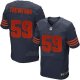 Camiseta Chicago Bears Trevathan Negro 2016 Nike Elite NFL Hombre