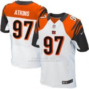 Camiseta Cincinnati Bengals Atkins Blanco Nike Elite NFL Hombre