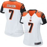 Camiseta Cincinnati Bengals Esiason Blanco Nike Game NFL Mujer