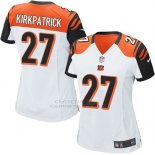 Camiseta Cincinnati Bengals Kirkpatrick Blanco Nike Game NFL Mujer