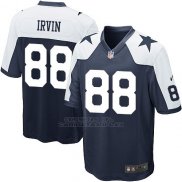 Camiseta Dallas Cowboys Irvin Negro Blanco Nike Game NFL Nino