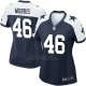 Camiseta Dallas Cowboys Morris Negro Blanco Nike Game NFL Mujer