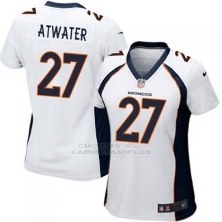 Camiseta Denver Broncos Atwater Azul Nike Game NFL Oscuro Mujer