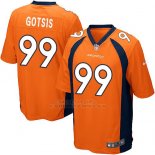 Camiseta Denver Broncos Gotsis Naranja Nike Game NFL Nino